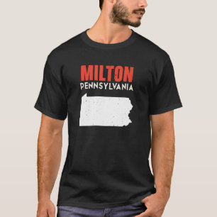 Milton Pennsylvania USA Staat America Travel T-Shirt
