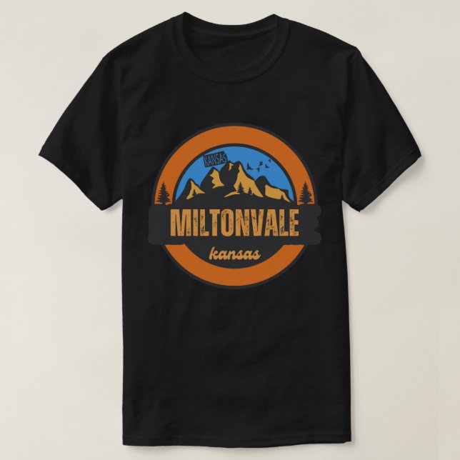 Miltonvale, Kansas T-Shirt (Design vorne)