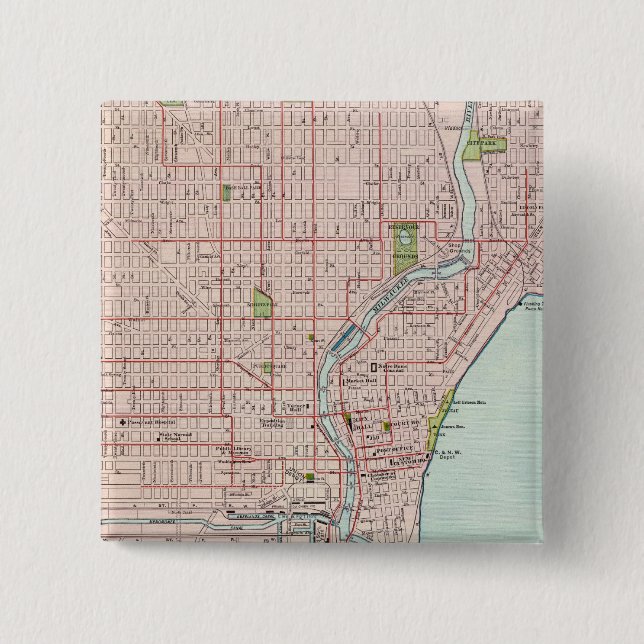 Milwaukee 2 button (Vorderseite)