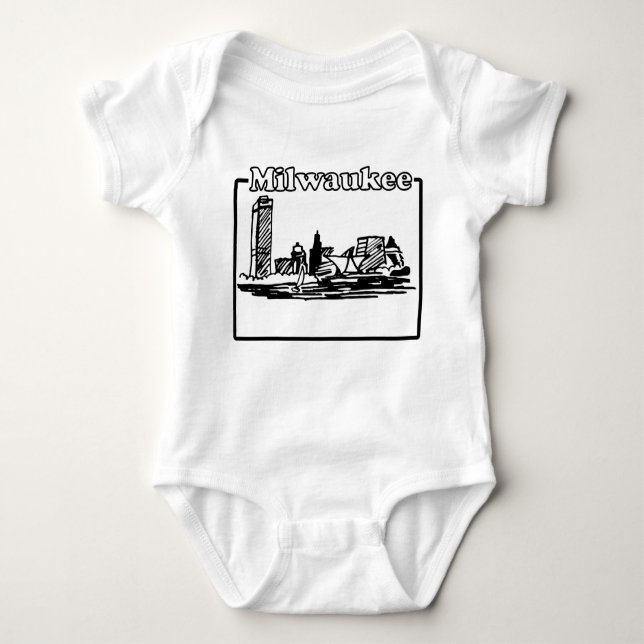 Milwaukee Baby Strampler (Vorderseite)