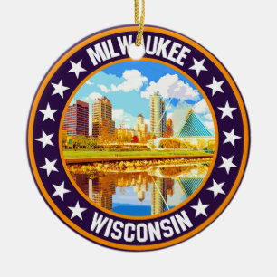 Milwaukee Keramik Ornament