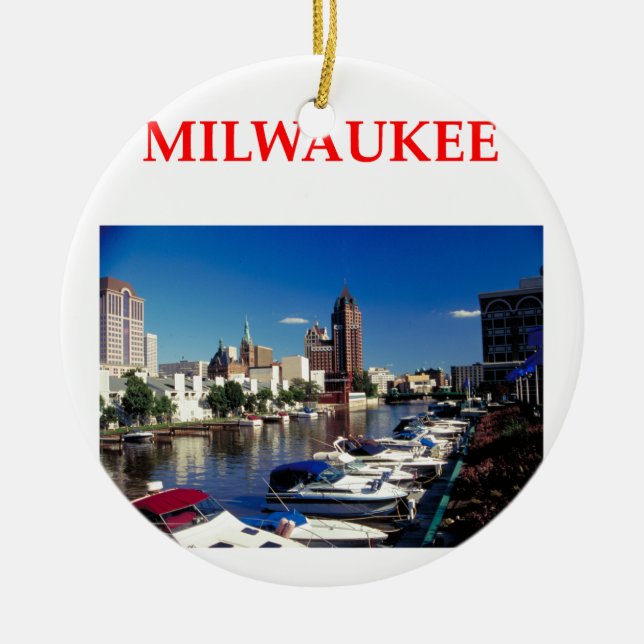 Milwaukee Keramikornament (Vorne)
