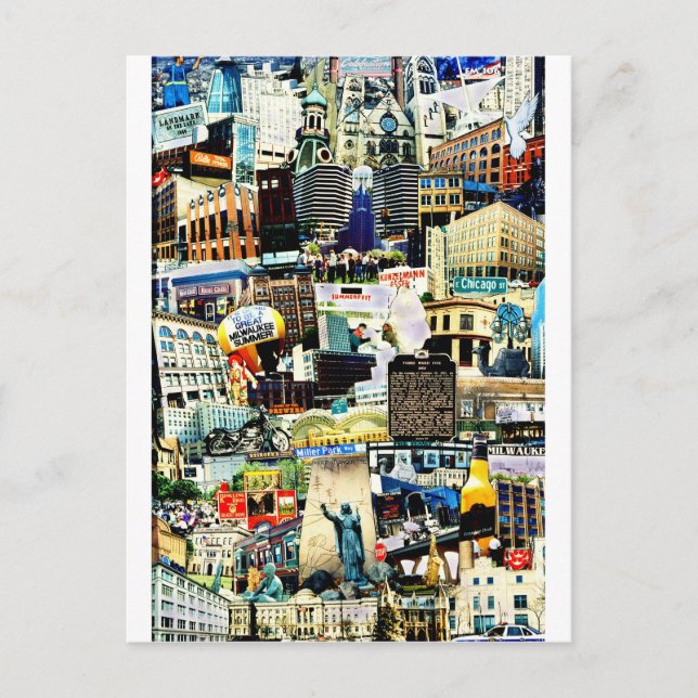 Milwaukee Postkarte (Vorderseite)