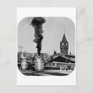 Milwaukee Railroad Milwaukee Station Postkarte