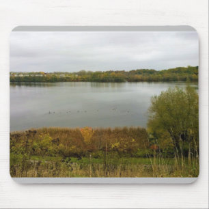 Milwaukee River, West Bend, Wisconsin Mousepad