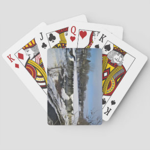 Milwaukee River, West Bend, Wisconsin Spielkarten