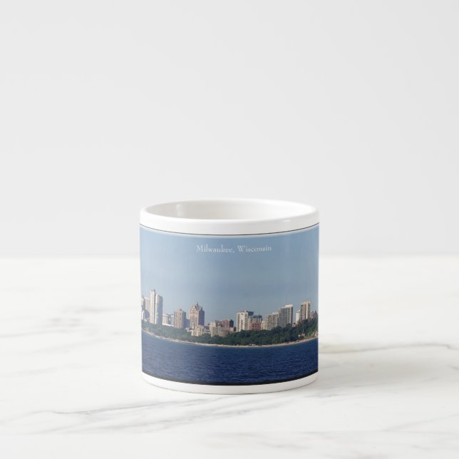 Milwaukee Skyline Espresso Tasse (Vorderseite)