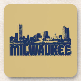 Milwaukee-Skyline Getränkeuntersetzer