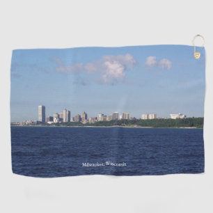 Milwaukee Skyline Golf Handtuch