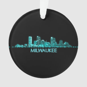 Milwaukee-Skyline Ornament