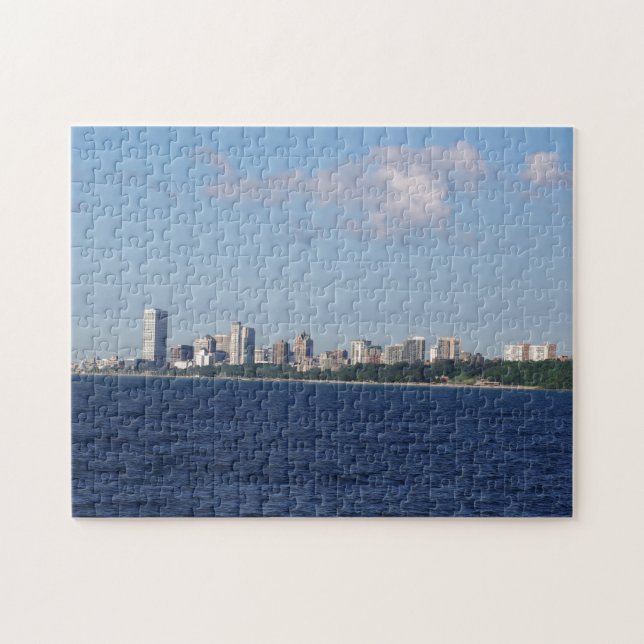 Milwaukee Skyline Puzzle (Horizontal)