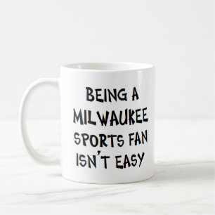 Milwaukee-Sportfan, zu sein Kaffeetasse