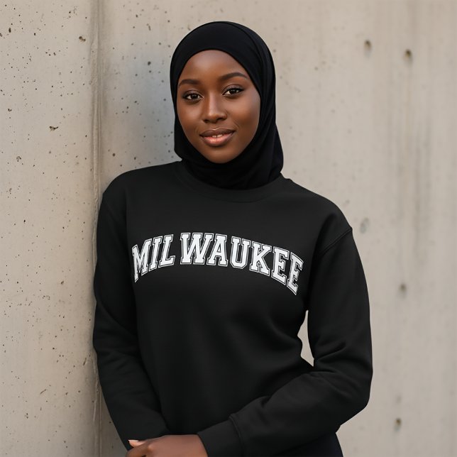 MILWAUKEE University Style Sweater America Uni Sweatshirt (Von Creator hochgeladen)