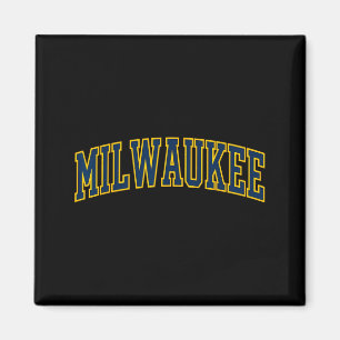 Milwaukee Vintage Design Männer Frauen Kinder 1 Magnet