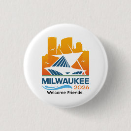 Milwaukee Wisconsin 2026 International Convention  Button