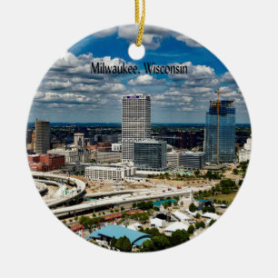 Milwaukee, Wisconsin City Keramik Ornament