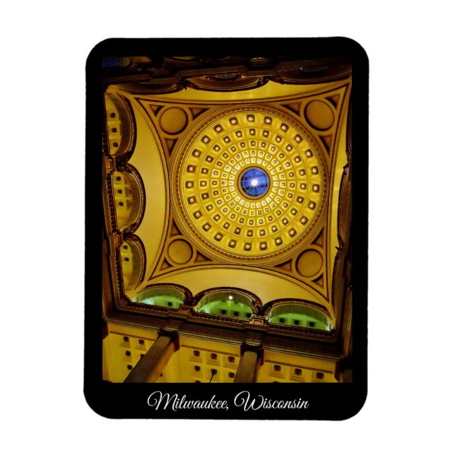 Milwaukee, Wisconsin Magnet (Vertikal)