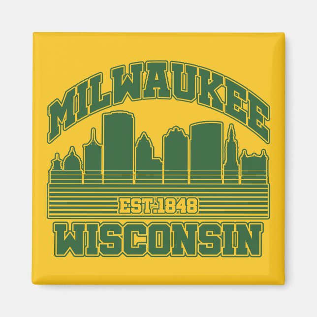 Milwaukee, Wisconsin Magnet (Vorne)