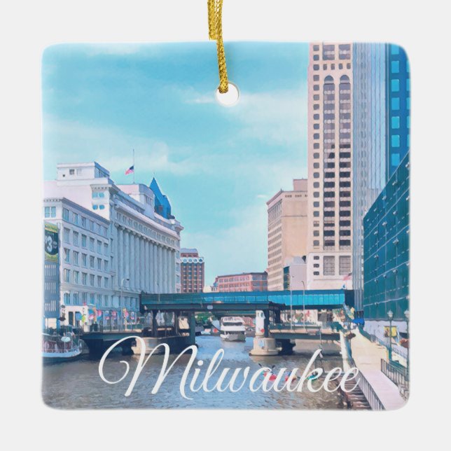 Milwaukee Wisconsin Ornament (Vorderseite)