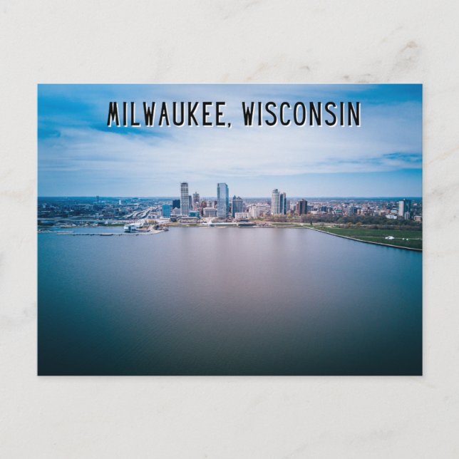 Milwaukee Wisconsin Postcard Postkarte (Vorderseite)