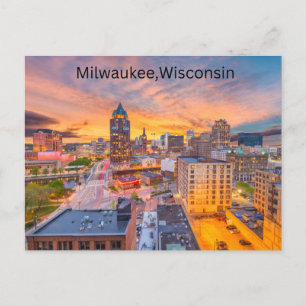 Milwaukee, Wisconsin Postcard Postkarte