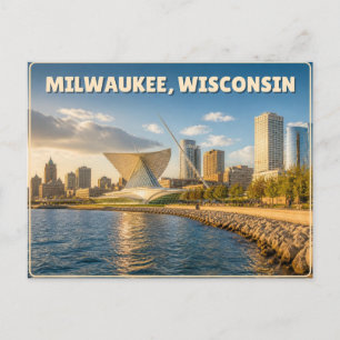 Milwaukee Wisconsin Postkarte