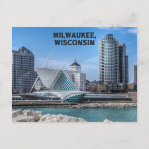 Milwaukee Wisconsin Postkarte von Michigan