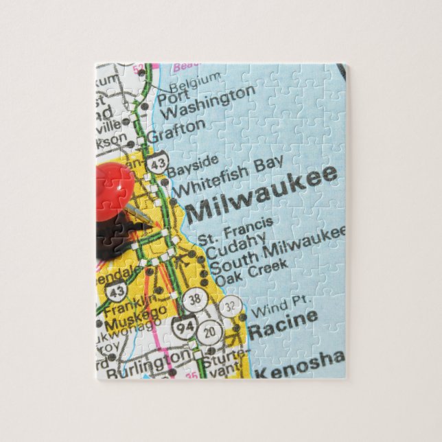 Milwaukee, Wisconsin Puzzle (Vertikal)