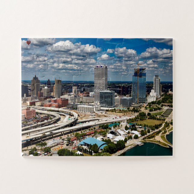 Milwaukee Wisconsin Puzzle (Horizontal)