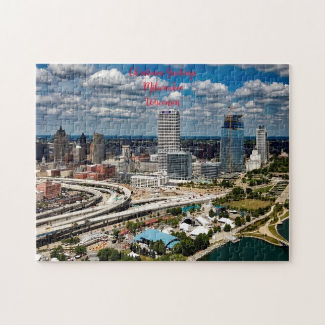 Milwaukee Wisconsin. Puzzle (Horizontal)