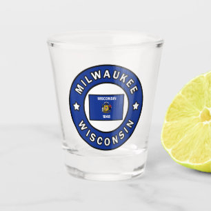 Milwaukee Wisconsin Schnapsglas