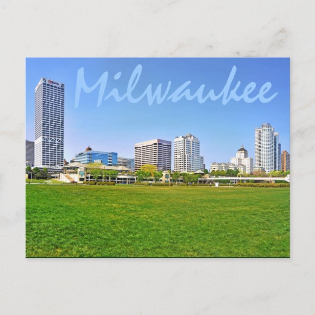 Milwaukee, Wisconsin, USA Postkarte (Vorderseite)