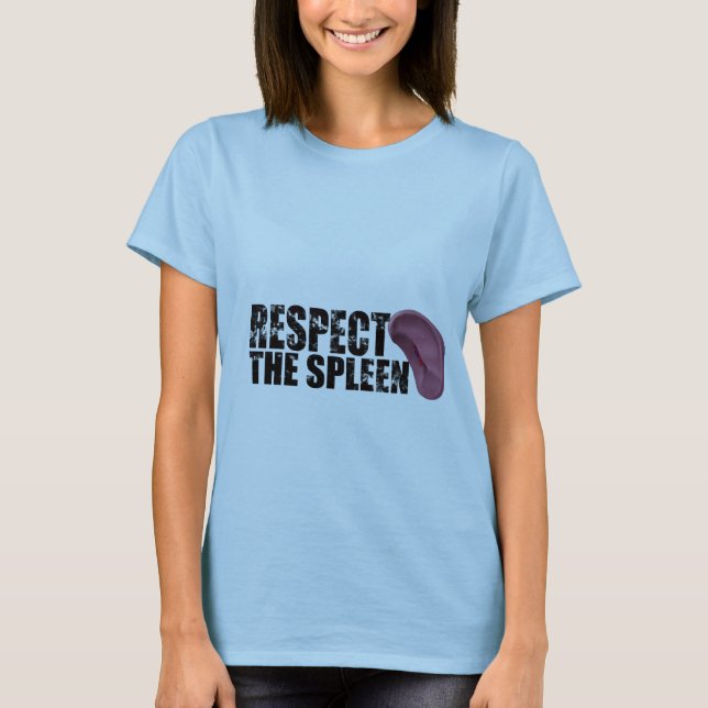 Milz-T-Shirts T-Shirt (Vorderseite)