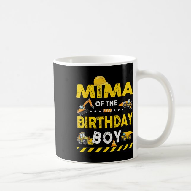 Mima der Geburt des jungen Bauarbeiters Kaffeetasse (Rechts)