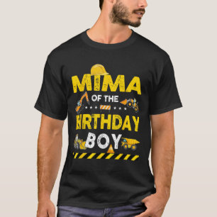 Mima der Geburt des jungen Bauarbeiters T-Shirt