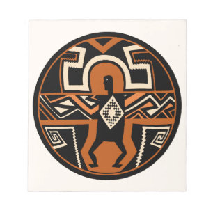 Mimbres Krieger Notizblock