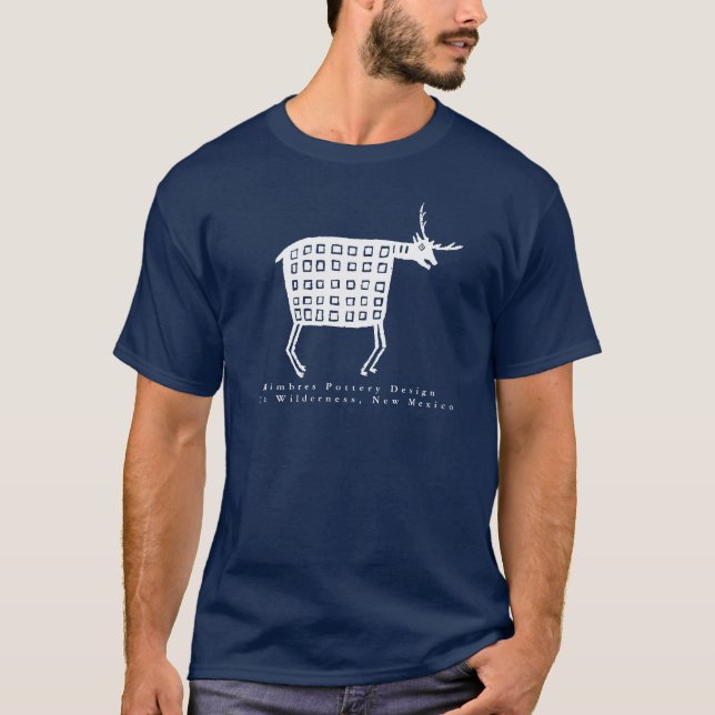 Mimbres Pottery Design T - Shirt (Vorderseite)