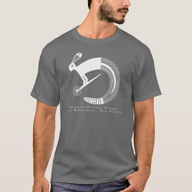 Mimbres Pottery Design T - Shirt (Vorderseite)