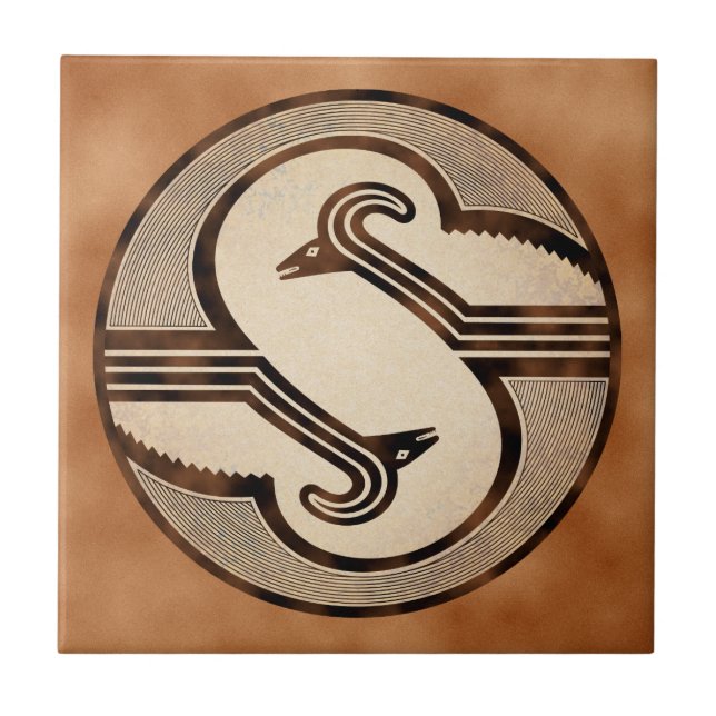 Mimbres RAMs Fliese (Vorderseite)