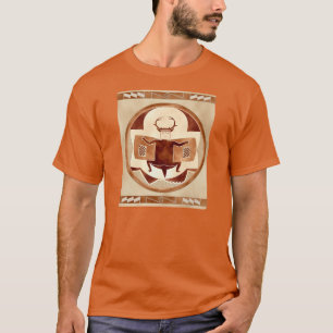 Mimbres Schläger-Rotwild-Bison-Man T-Shirt