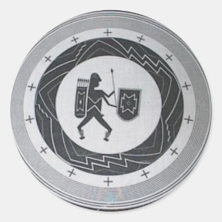 Mimbres Warrior Aufkleber