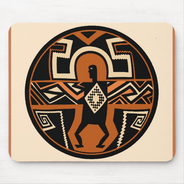 Mimbres Warrior Mousepad (Vorne)