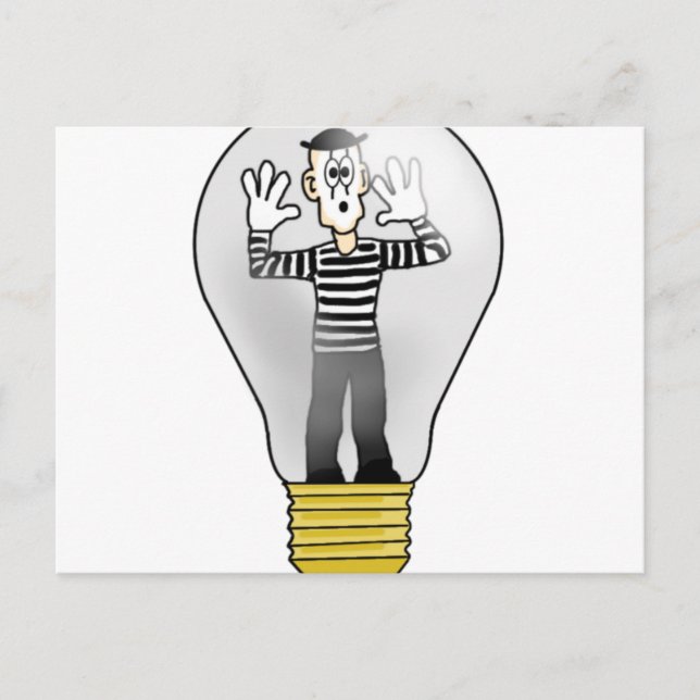 Mime Light Postkarte (Vorderseite)