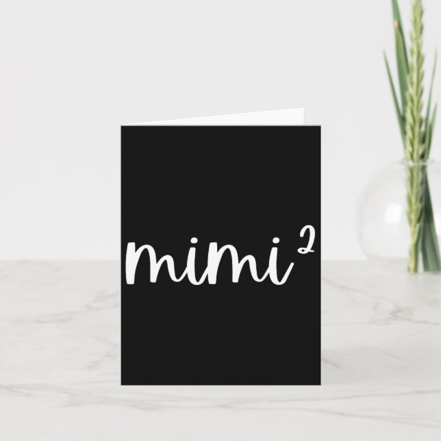 Mimi2 Mimi Squared Times Two Twins 2. Power New S Karte (Vorderseite)