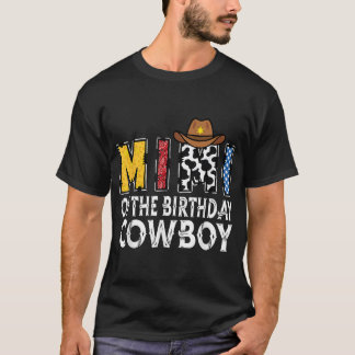 Mimi 1St Birthday Cowboy Western T-Shirt