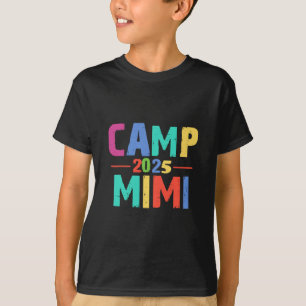 Mimi 2025 Familienurlaub passend Sommer Camping T-Shirt