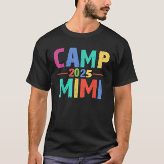 Mimi 2025 Familienurlaub passend Sommer Camping T-Shirt