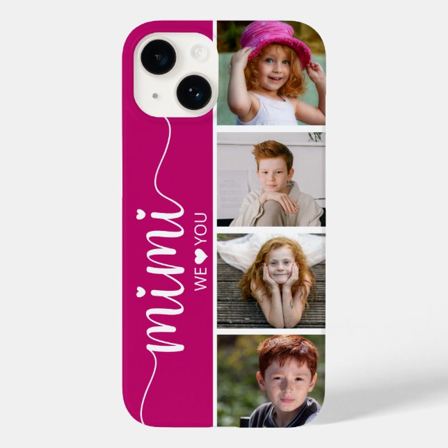 Mimi 4 Foto Case-Mate iPhone Hülle (Rückseite)