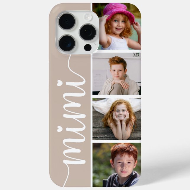 Mimi 4 Foto Case-Mate iPhone Hülle (Rückseite)