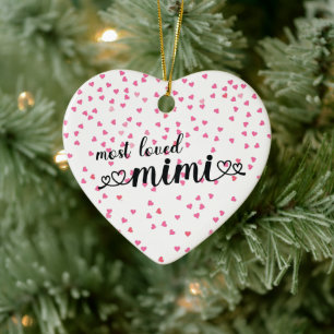 Mimi am liebsten keramik ornament